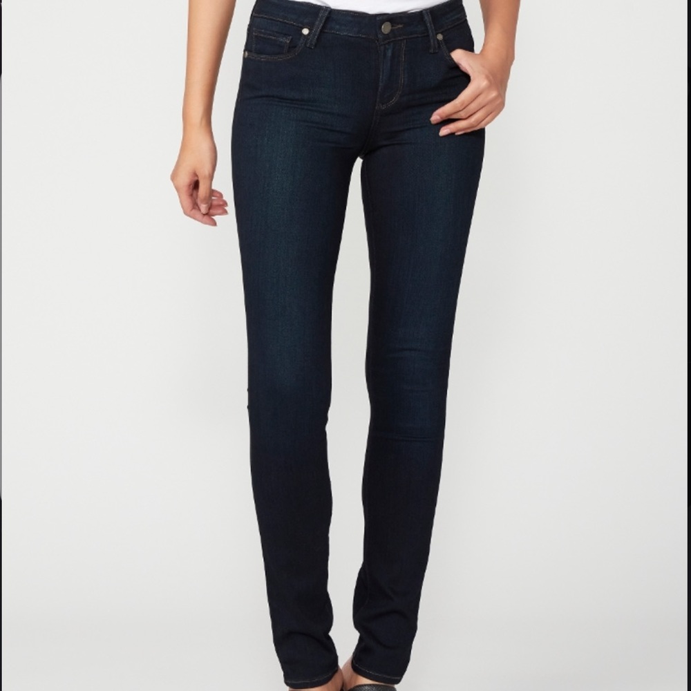 Paige Skinny Jeans - Dark Wash